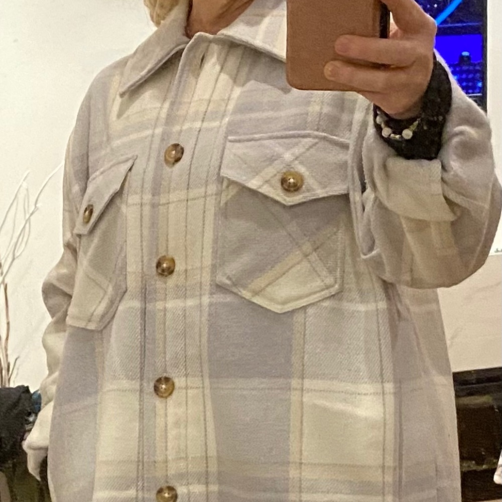 NEW Great plaid shirt/jacket - RD and Style Conscious